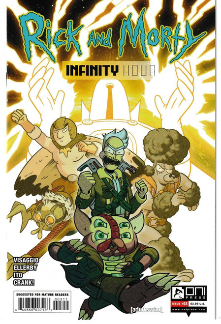 RICK AND MORTY INFINITY HOUR #3 (OF 4) CVR A (ONI 2022) "NEW UNREAD"