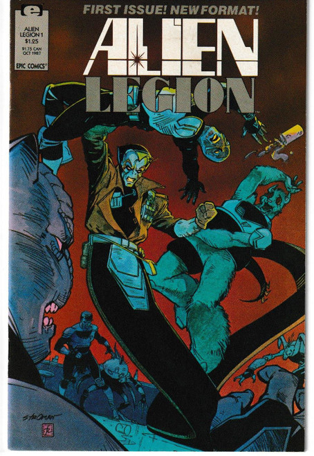 ALIEN LEGION (1987) #01 (EPIC 1987)