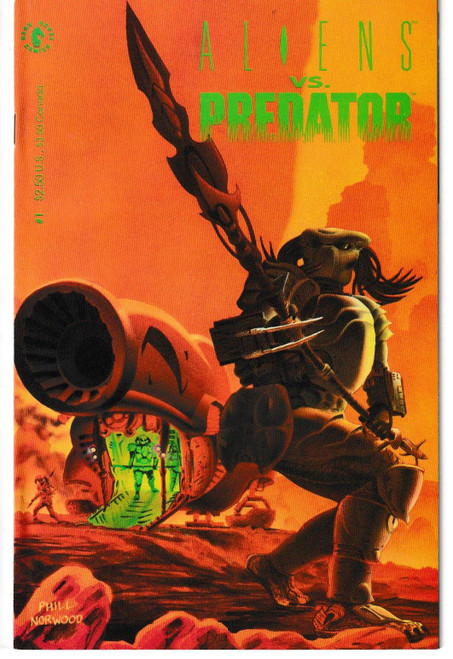 ALIENS VS PREDATOR #1 (DARK HORSE 1990)