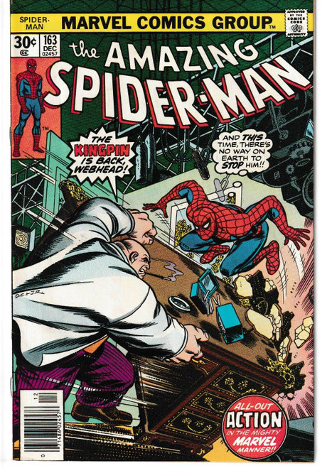 AMAZING SPIDER-MAN #163 (MARVEL 1976) C2