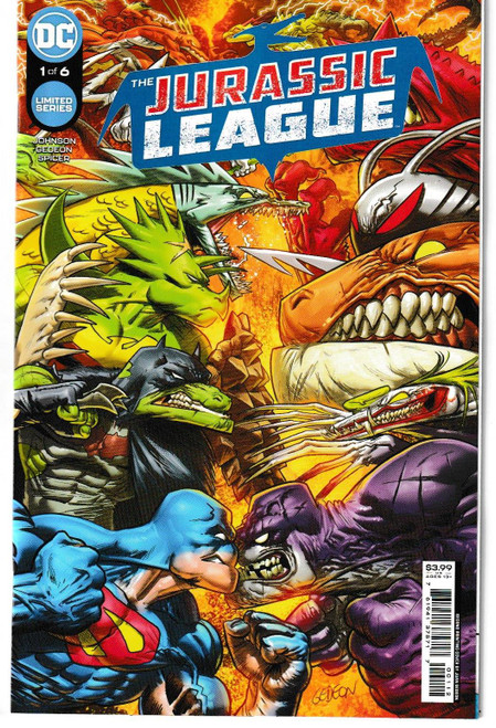 JURASSIC LEAGUE #1 Second Printing Cvr A (DC 2022) "NEW UNREAD"