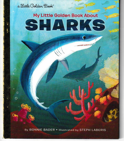 My Little Golden Book About Sharks LITTLE GOLDEN BOOK "NEW UNREAD"