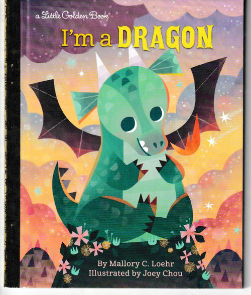 I'm a Dragon LITTLE GOLDEN BOOK "NEW UNREAD"