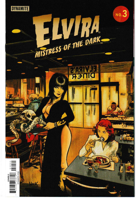 ELVIRA MISTRESS OF DARK #3 CVR C HACK (DYNAMITE 2018) "NEW UNREAD"