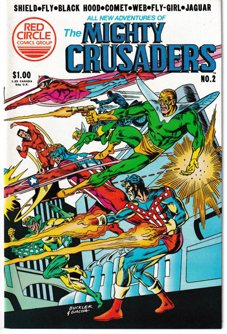 MIGHTY CRUSADERS #2 (RED CIRCLE 1983)