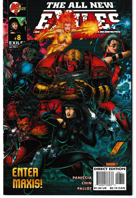 ALL NEW EXILES #08 (MALIBU 1996)