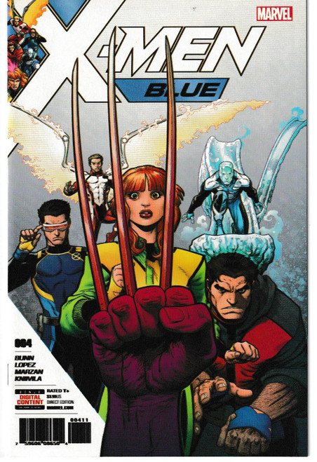 X-MEN BLUE #04 (MARVEL 2017) "NEW UNREAD"