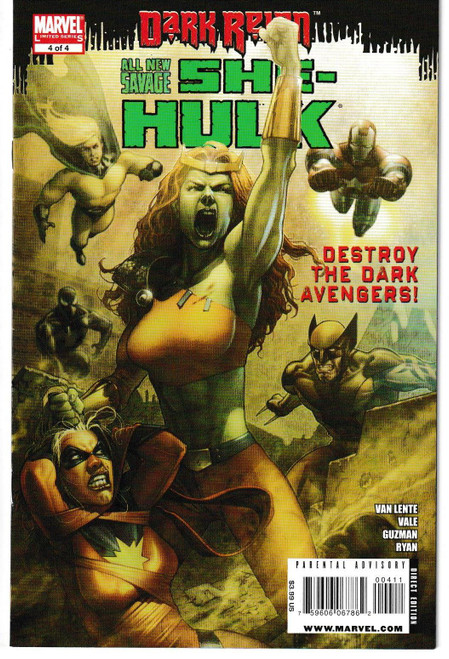 ALL NEW SAVAGE SHE HULK #4 (MARVEL 2009)