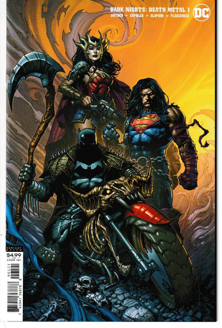 DARK NIGHTS DEATH METAL #1 (OF 6) DAVID FINCH BATMAN VAR ED (DC 2020) "NEW UNREAD"