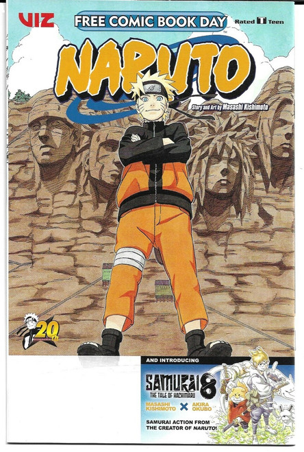 FCBD 2020 NARUTO SAMURAI 8 VIZ MANGA (FREE COMIC BOOK DAY 2020) "NEW UNREAD"