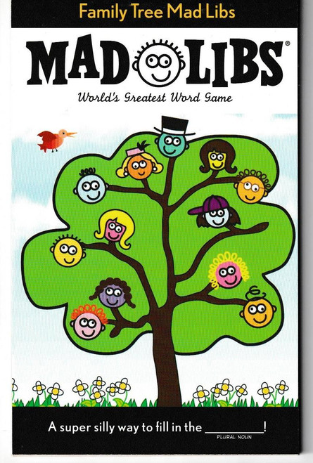 Family Tree Mad Libs