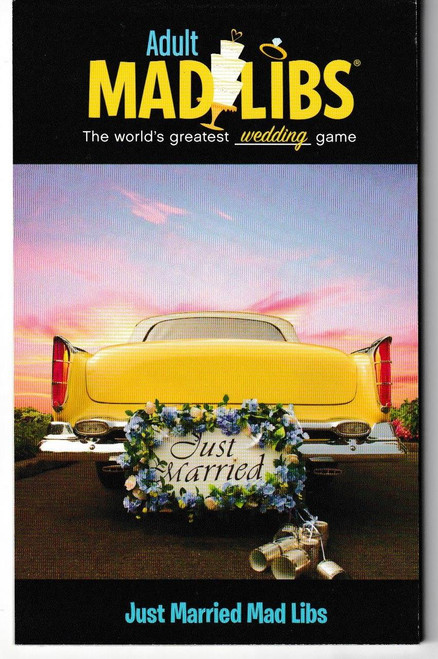 Just Married Mad Libs
