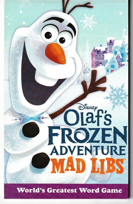 Olaf's Frozen Adventure Mad Libs
