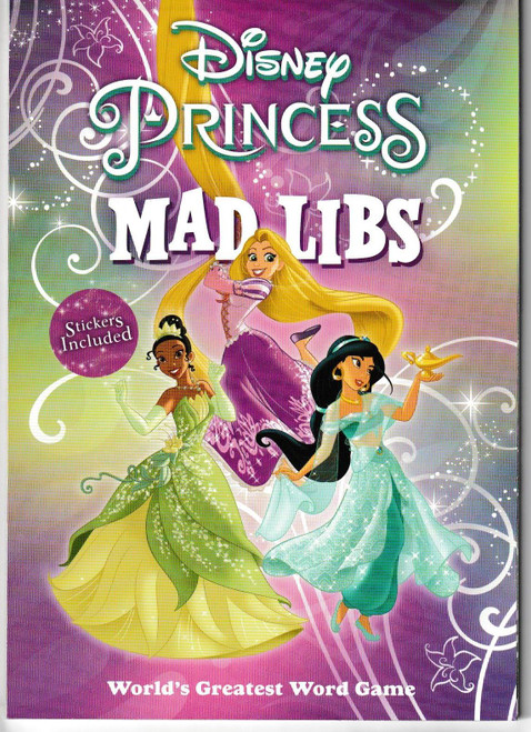 Disney Princess Mad Libs