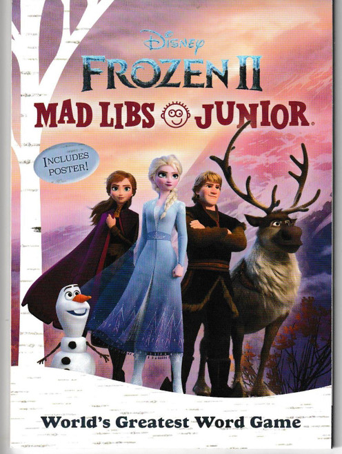 Frozen 2 Mad Libs Junior