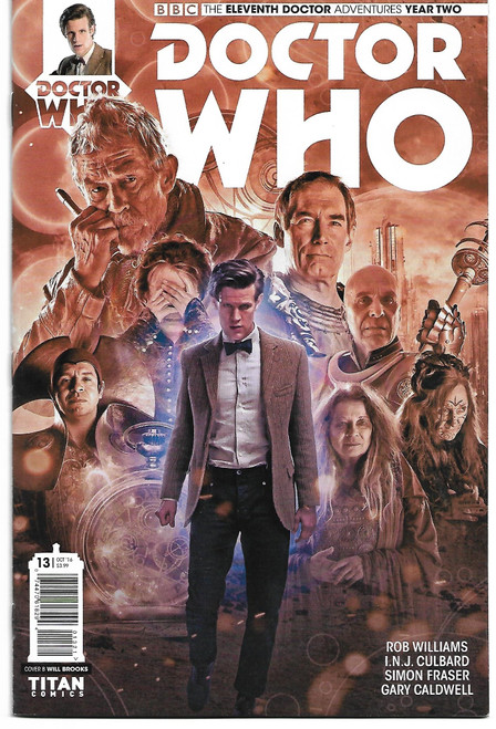 DOCTOR WHO 11TH DOCTOR #13 CVR B (TITAN 2016)