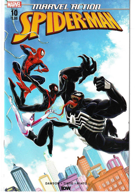 MARVEL ACTION SPIDER-MAN #10 CVR A TINTO (IDW 2019) "NEW UNREAD"