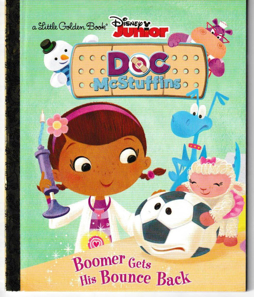 Boomer Gets His Bounce Back (Disney Junior: Doc McStuffins) LITTLE GOLDEN BOOK