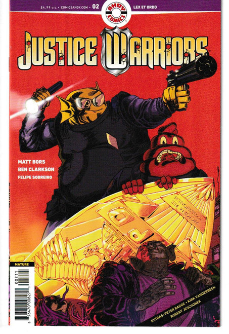 JUSTICE WARRIORS #2 (OF 6) (AHOY 2022) "NEW UNREAD"