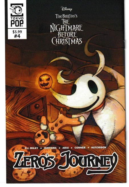 NIGHTMARE BEFORE CHRISTMAS ZEROS JOURNEY #04 (TOKYOPOP 2018) "NEW UNREAD"