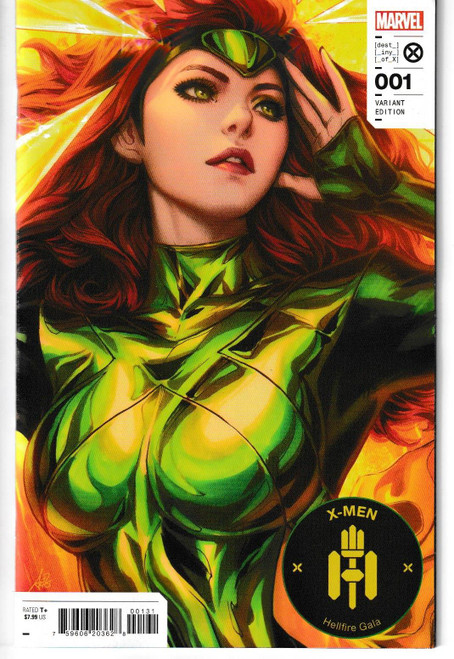 X-MEN HELLFIRE GALA #1 ARTGERM VAR (MARVEL 2022) "NEW UNREAD"