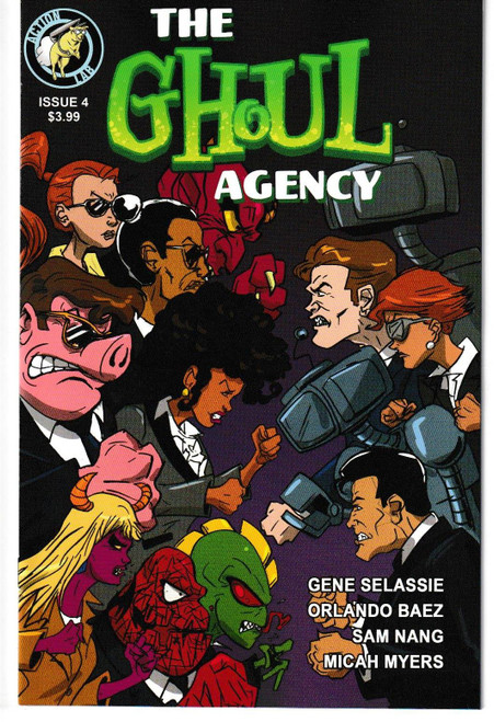 GHOUL AGENCY #4 (ACTION LAB 2022) "NEW UNREAD"