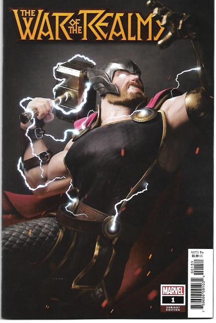WAR OF REALMS #1 (OF 6) HUGO THOR 25 QTY VAR (MARVEL 2019)