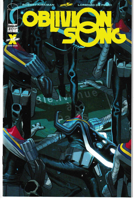 OBLIVION SONG BY KIRKMAN & DE FELICI #31 CVR A "PARIS VARIANT"(IMAGE 2021)  "NEW UNREAD"