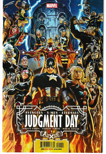 AXE JUDGMENT DAY #1 (OF 6) (MARVEL 2022) "NEW UNREAD"