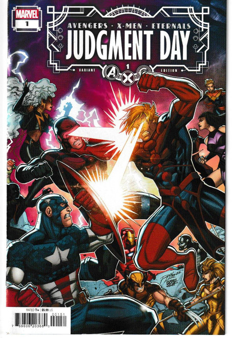 AXE JUDGMENT DAY #1 (OF 6) RON LIM VAR (MARVEL 2022) "NEW UNREAD"