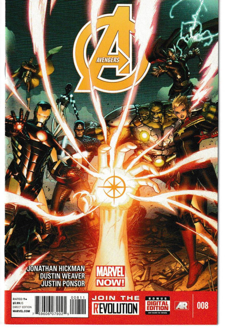 AVENGERS (2013) #08 (MARVEL 2013) C2