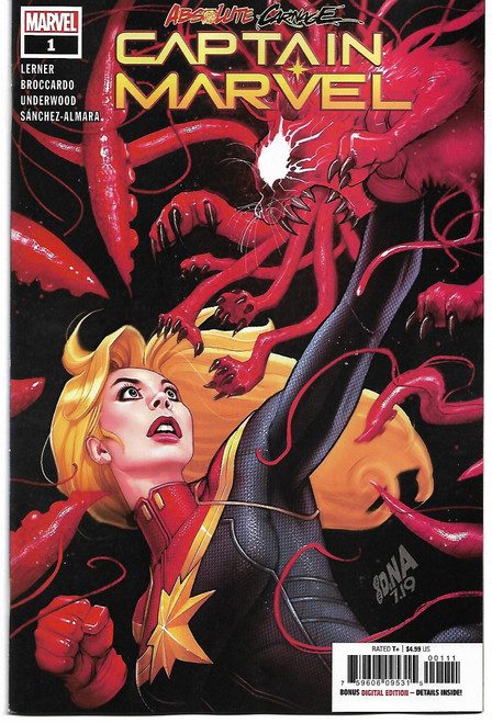 ABSOLUTE CARNAGE CAPTAIN MARVEL #1 (MARVEL 2019)