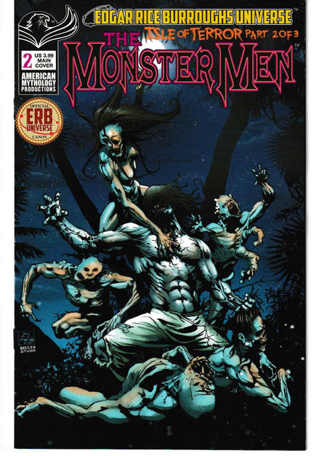 MONSTER MEN ISLE OF TERROR #2 (OF 3) (AMERICAN MYTHOLOGY PRODUCTIONS 2022) "NEW UNREAD"