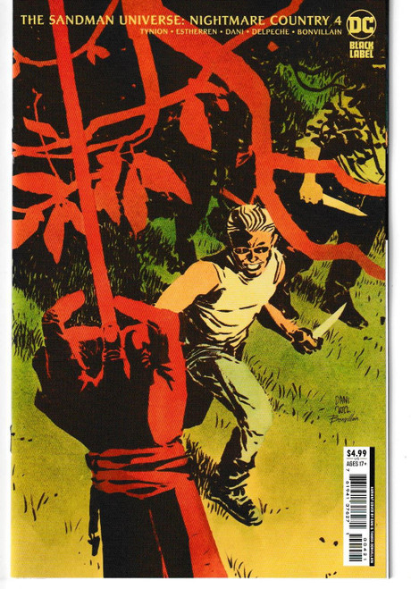 SANDMAN UNIVERSE NIGHTMARE COUNTRY #4 CVR B (DC 2022) "NEW UNREAD"