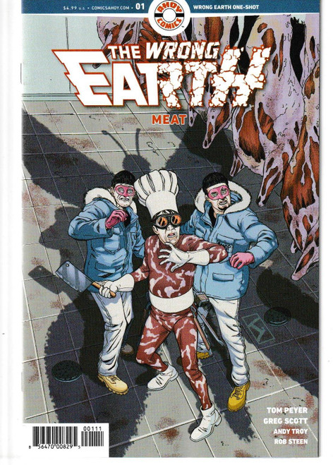 WRONG EARTH MEAT #1 (AHOY 2022) "NEW UNREAD"