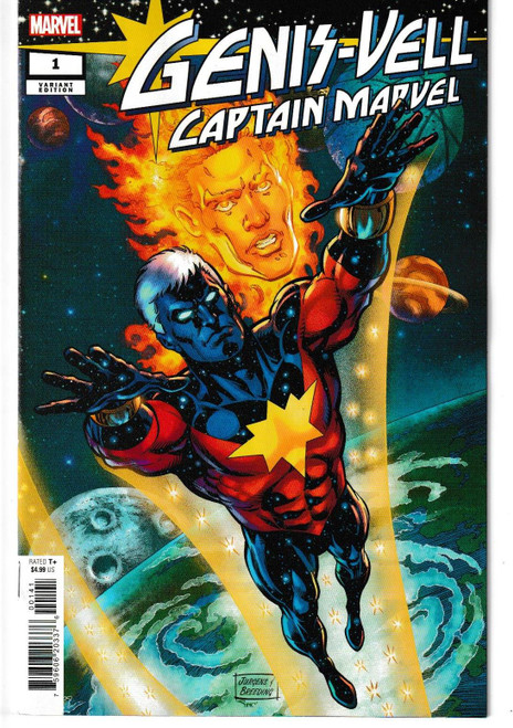 GENIS-VELL CAPTAIN MARVEL #1 (OF 5) JURGENS VAR (MARVEL 2022) "NEW UNREAD"