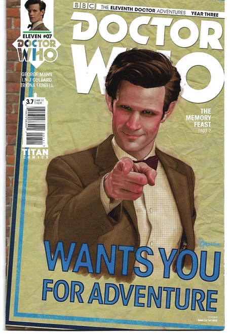 DOCTOR WHO 11TH DOCTOR #7 (TITAN 2017)