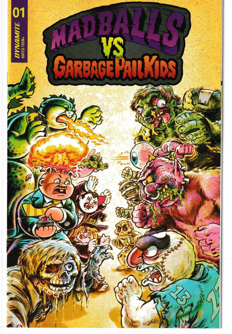 MADBALLS VS GARBAGE PAIL KIDS #1 CVR B (DYNAMITE 2022) "NEW UNREAD"