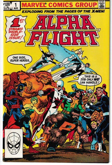 ALPHA FLIGHT #001 (MARVEL 1983)