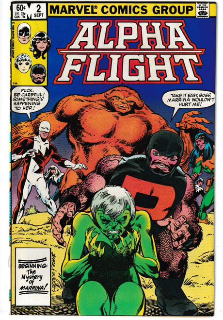 ALPHA FLIGHT #002 (MARVEL 1983)