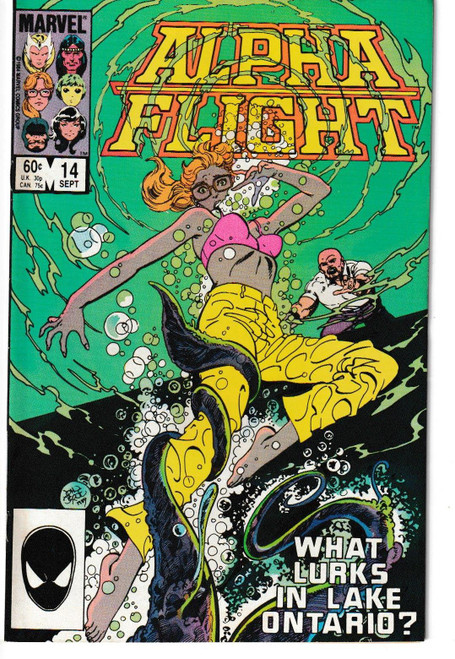 ALPHA FLIGHT #014 (MARVEL 1984)