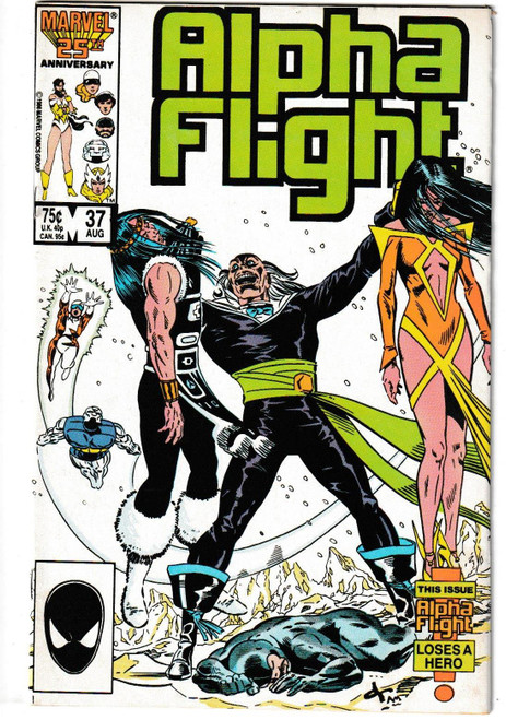 ALPHA FLIGHT #037 (MARVEL 1986)