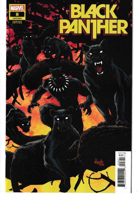 BLACK PANTHER (2021) #08 PAQUETTE VAR (MARVEL 2022) "NEW UNREAD"