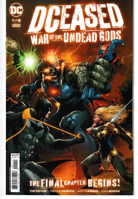 DCEASED WAR OF THE UNDEAD GODS #1 (OF 8) CVR A (DC 2022) "NEW UNREAD"