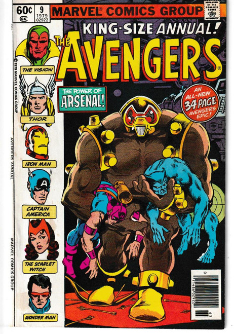 AVENGERS ANNUAL #09 (MARVEL 1979)