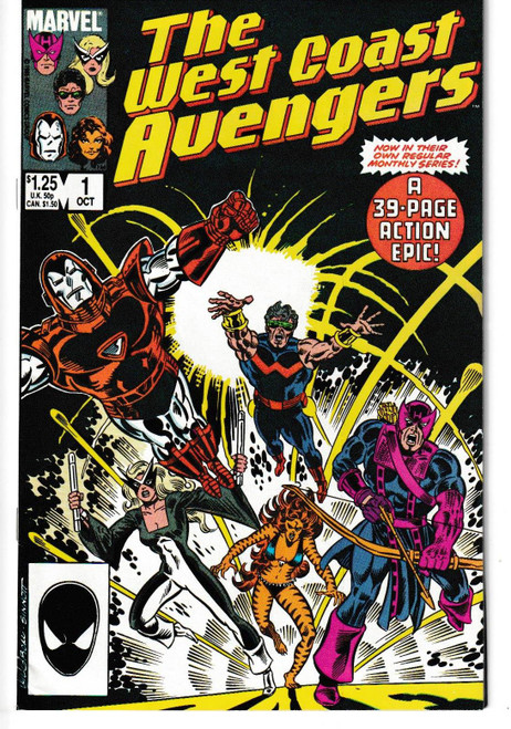 WEST COAST AVENGERS #01 (MARVEL 1985)