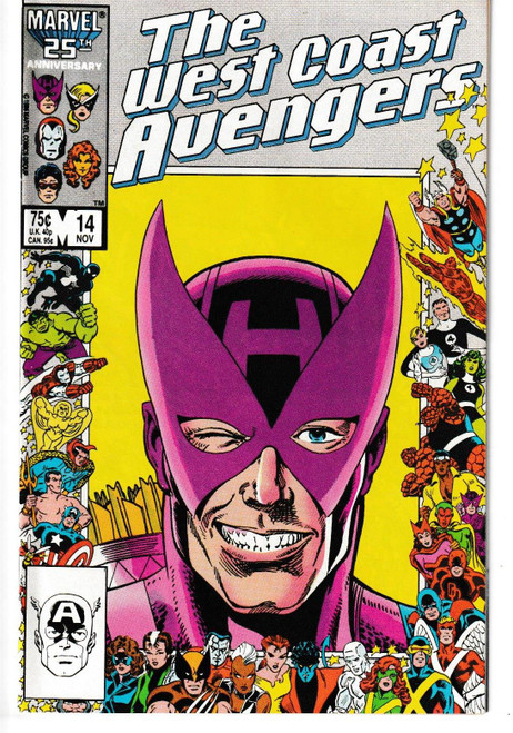 WEST COAST AVENGERS #14 (MARVEL 1986)