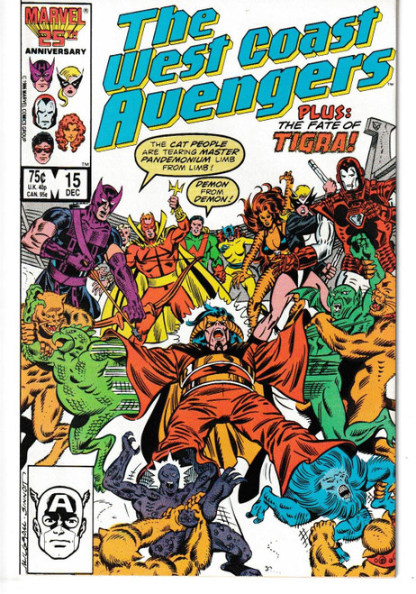 WEST COAST AVENGERS #15 (MARVEL 1986)