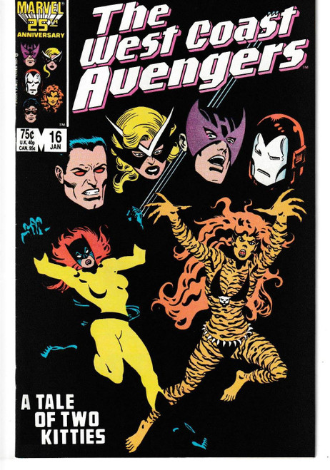 WEST COAST AVENGERS #16 (MARVEL 1987)