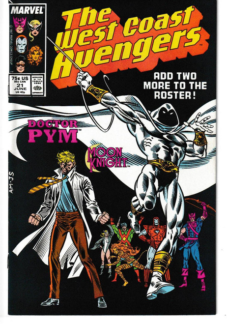 WEST COAST AVENGERS #21 (MARVEL 1987)